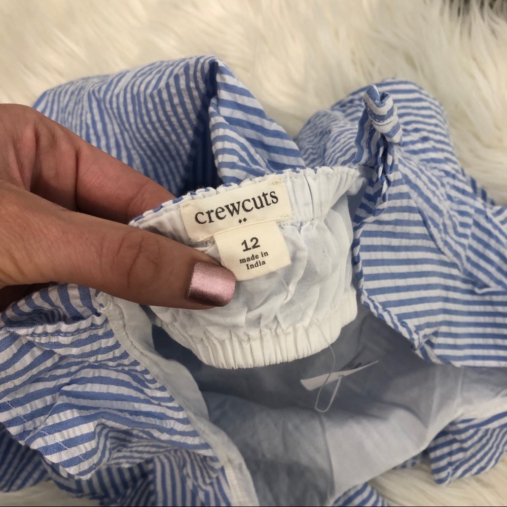 J. Crew Seersucker Ruffle Top - Picture 5 of 5